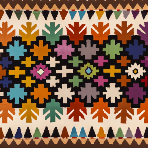 Natural Southwestern Floor Rug